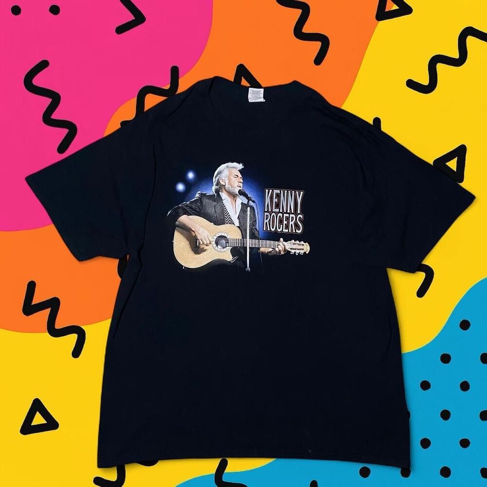 🎶 Y2K Kenny Rogers Country Music Tour Tee 2XL